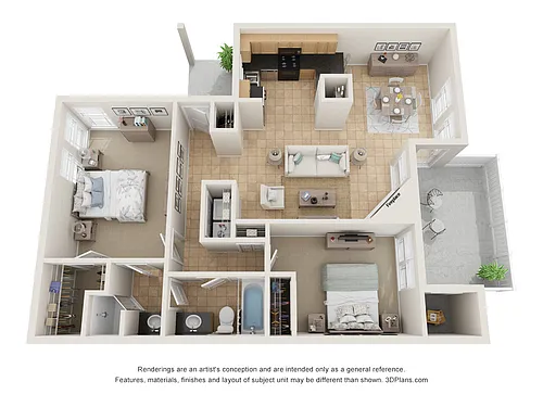 Floor plan Glen Premium