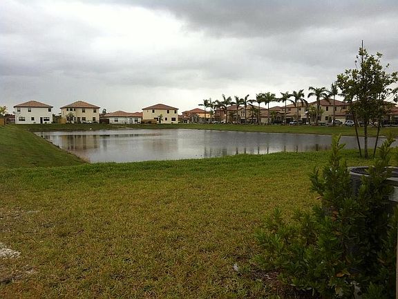 back yard view before pool