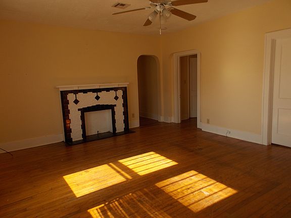 Living room from door