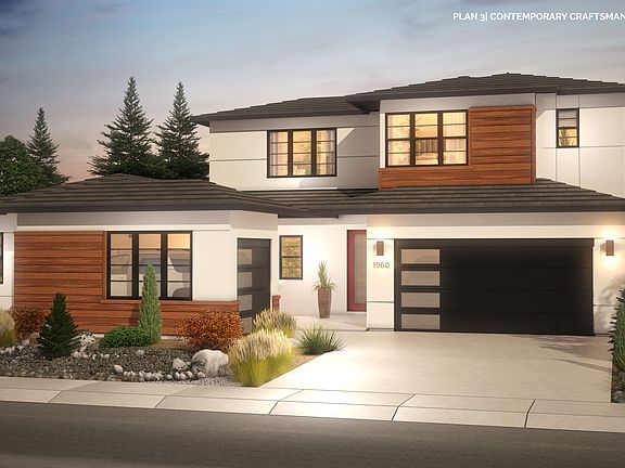 Modern Craftsman Elevation