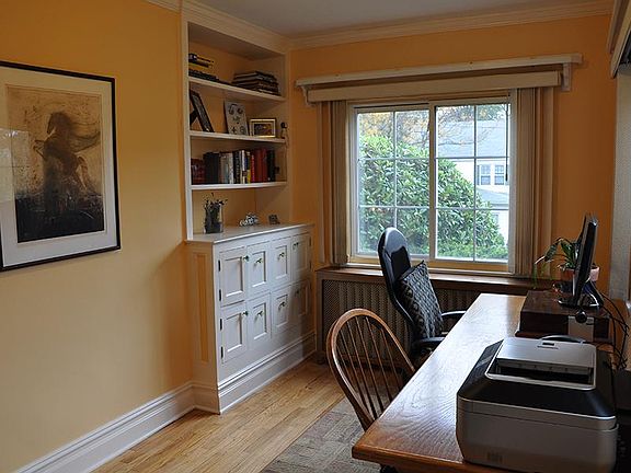 Office with custom built-ins