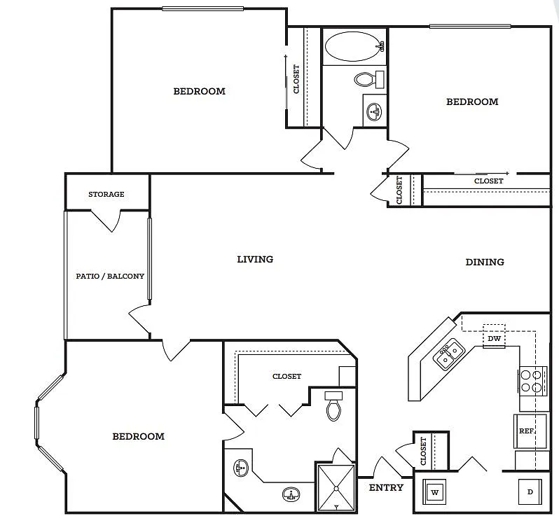 Floor plan C1R