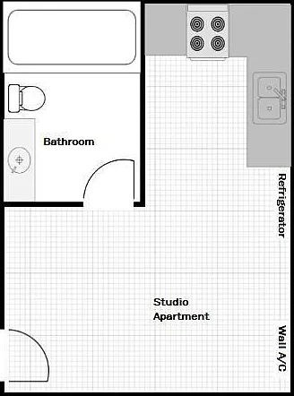 Studio, 283 sqft, $895 — Photo 4