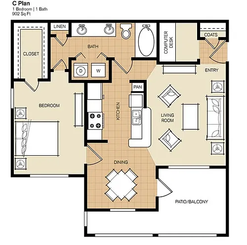 Floor plan C