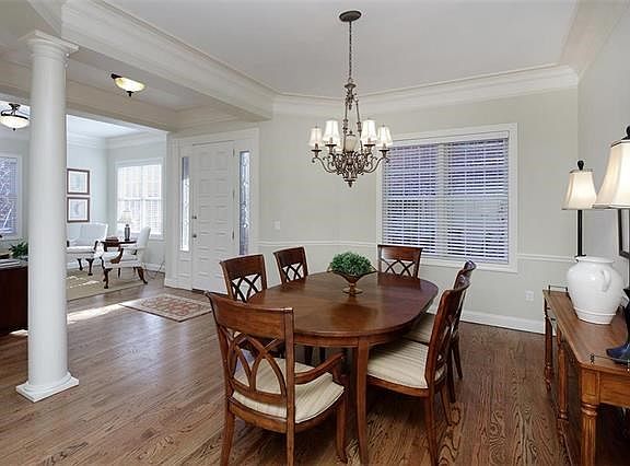 Natural sunlight pours through large windows.