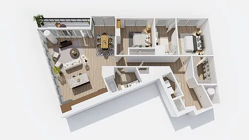 Floor plan B6