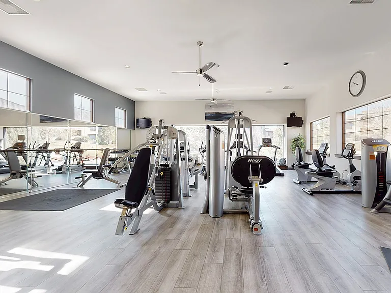 Experience top-notch amenities in our state-of-the-art fitness center.