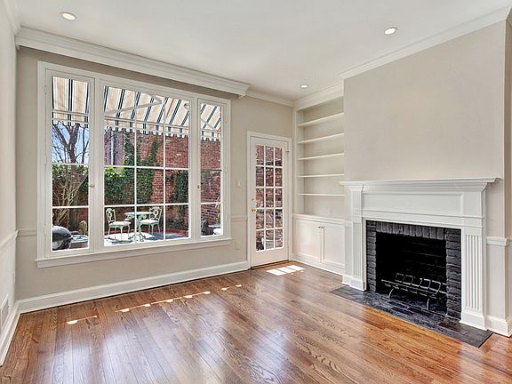 Living Room with Fireplace
