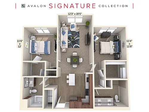 Floor plan B10-C-Wal