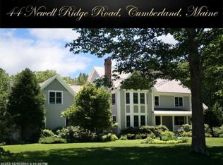 44 Newell Ridge Rd, Cumberland, ME 04021