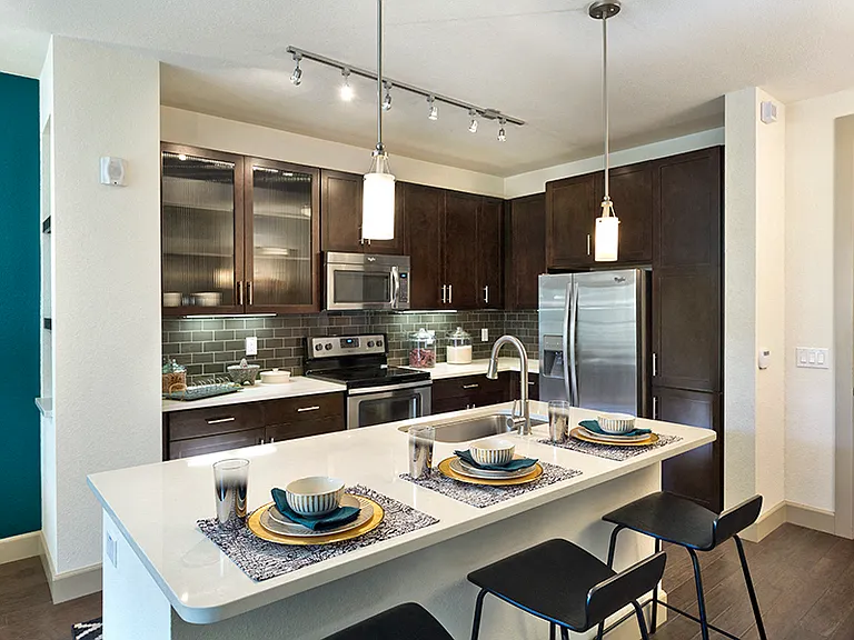 Upgraded stainless steel Energy Star appliances