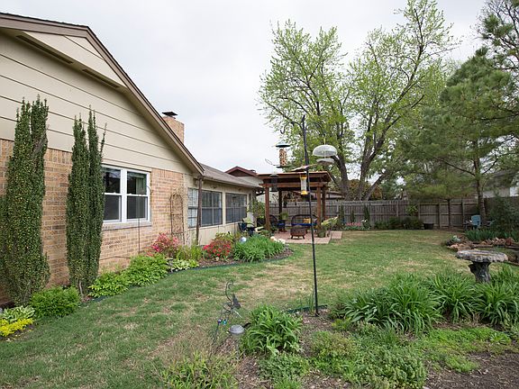Various perennials, shrubs and greenery offer color all year round.