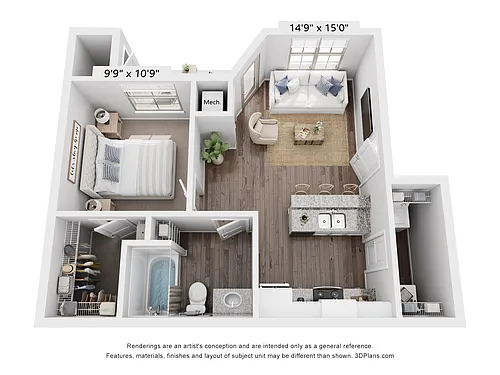 Floor plan A1
