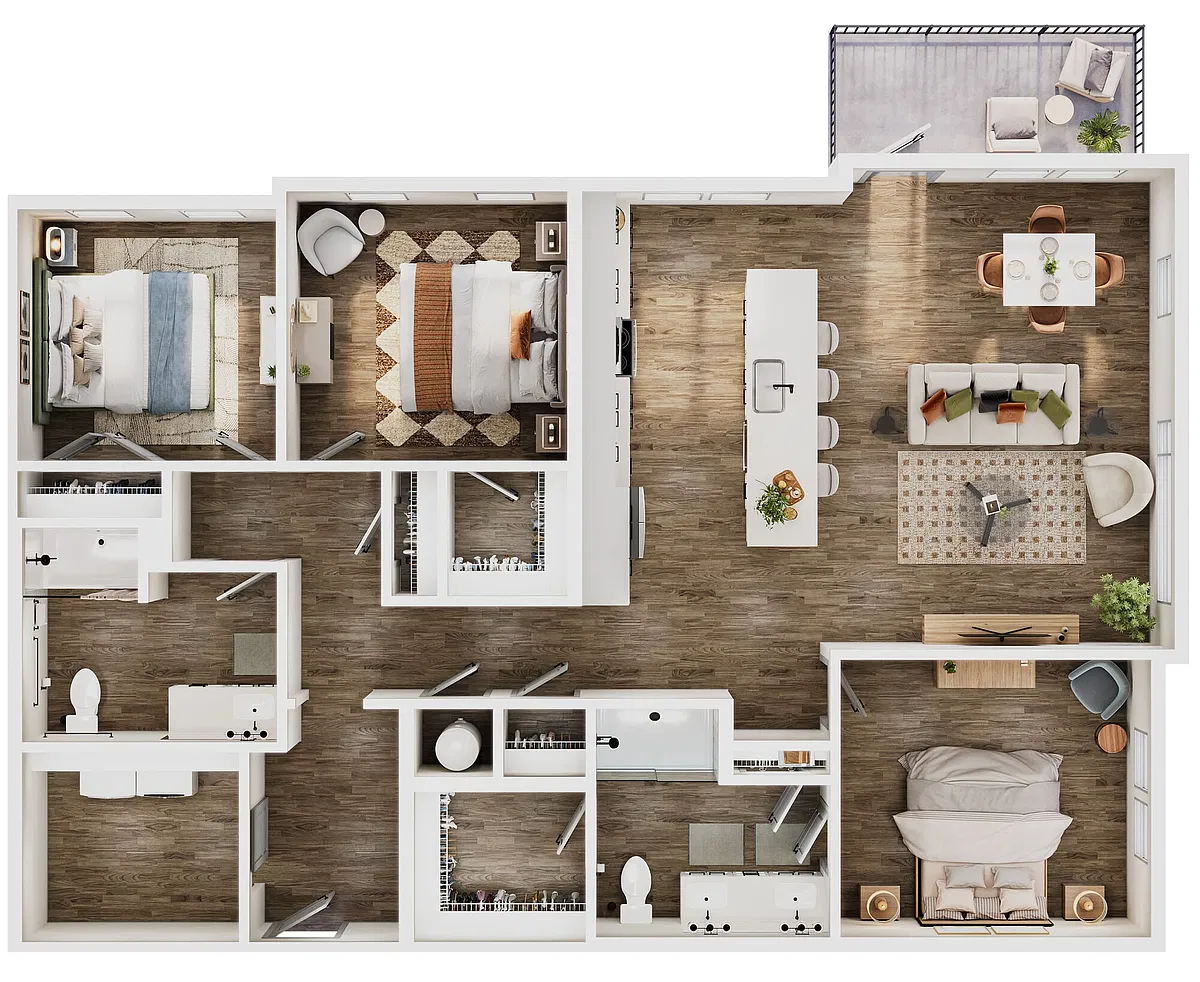 Floor plan The Kimrey