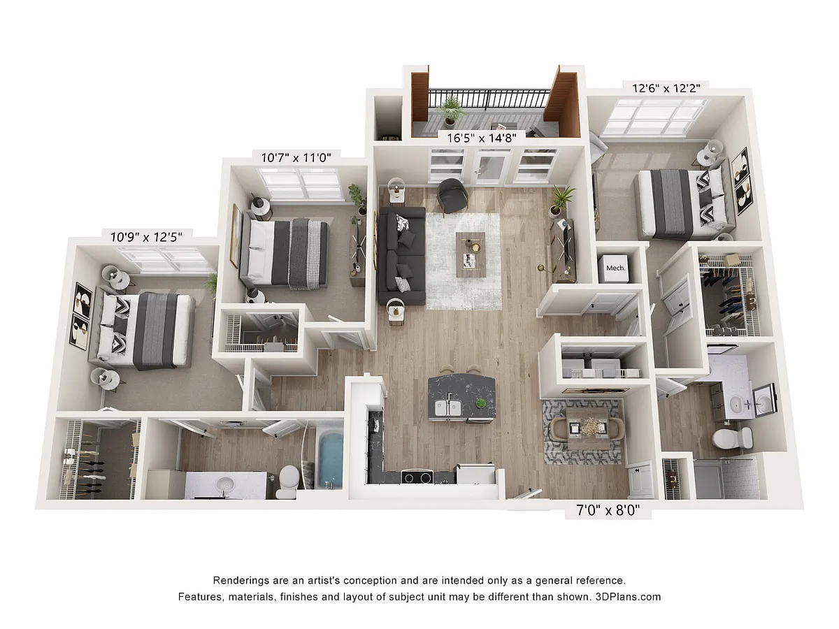 Floor plan Pinnacle