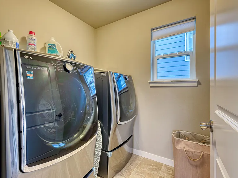 Laundry Room Upstairs. Free for our guests to use