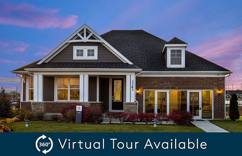 Lyon 2,422-3,613 Sq. Ft. The Lyon Model at Dusk