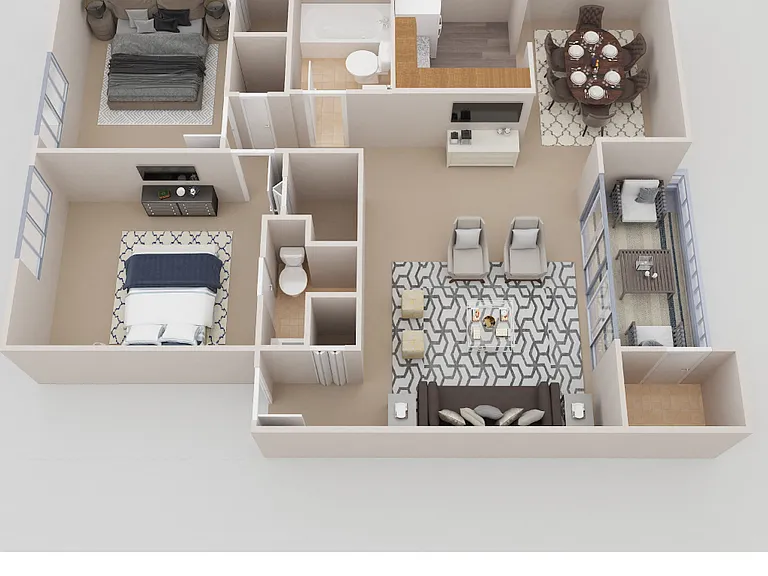Gwynn Oaks Landing Apartments and Townhomes — Photo 36