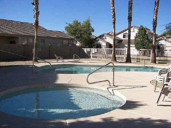 large public pool and spa