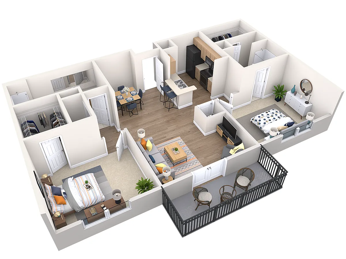 Floor plan Montiano