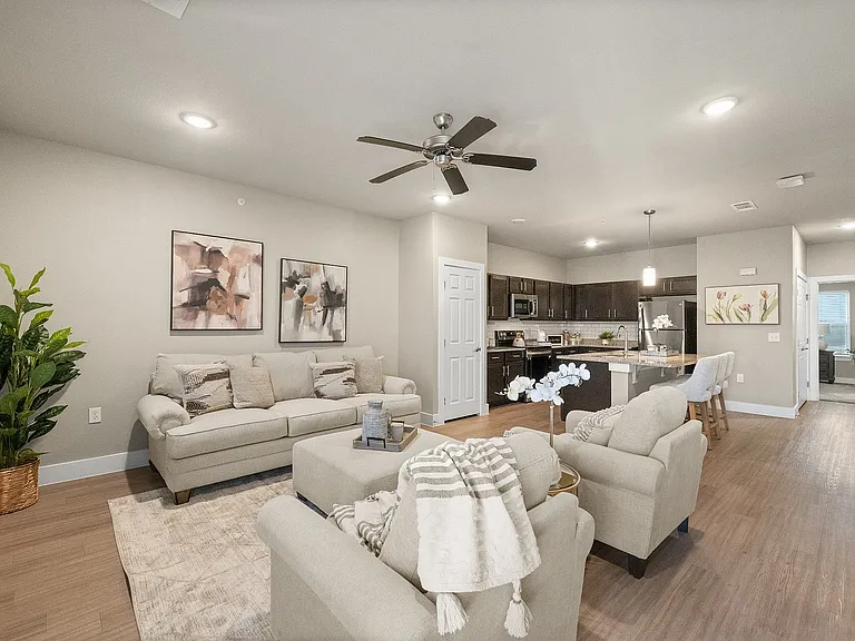 Living Room Prairie Gate Community