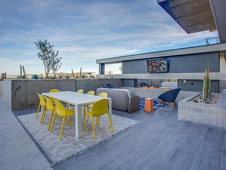 Rooftop Outdoor Lounge