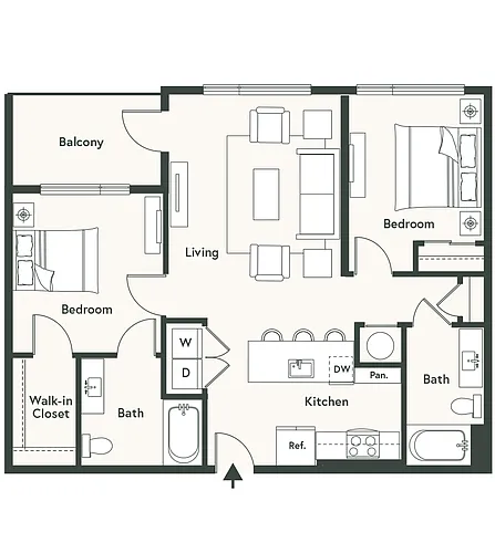 Floor plan B3
