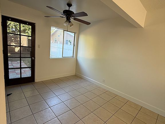 Dining room looking towards backyard