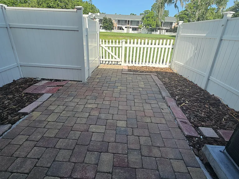 Patio/backyard view