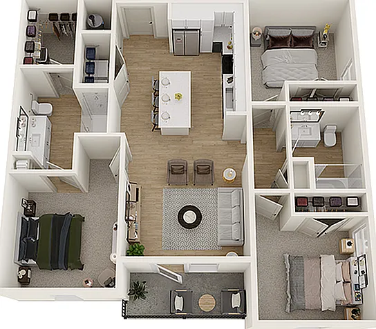 C1C Floor Plan C1C Floor Plan