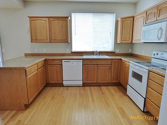 Kitchen with granite