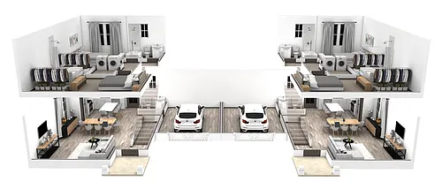 Floor plan 2BR Vista