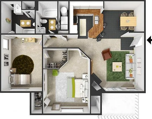 Commons at Verandas in Tanasbourne Apartments — Photo 56