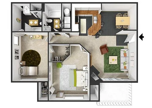 Floor plan Provence