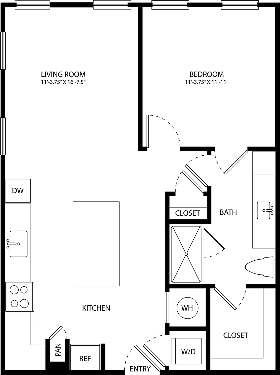 Floor plan A1.F(1)