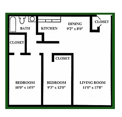 Floor plan The Meadow