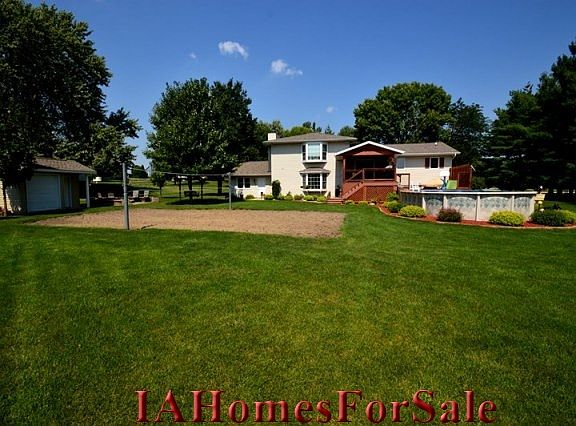 Pool and Volleyball Court