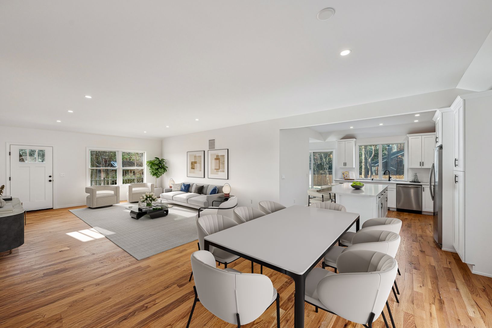  Home is complete and furniture has been added for visual concept
