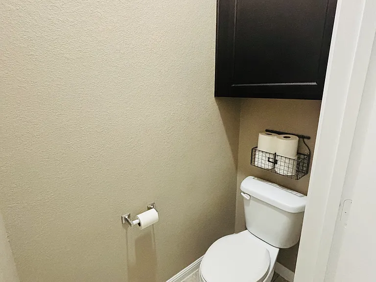 Toilet in Master Bedroom