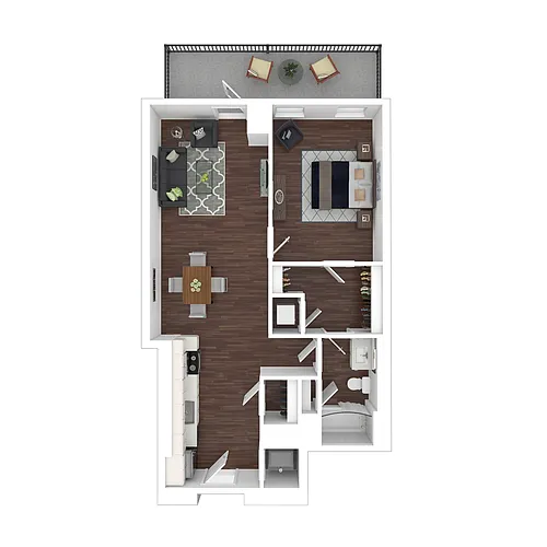 Floor plan A18- West
