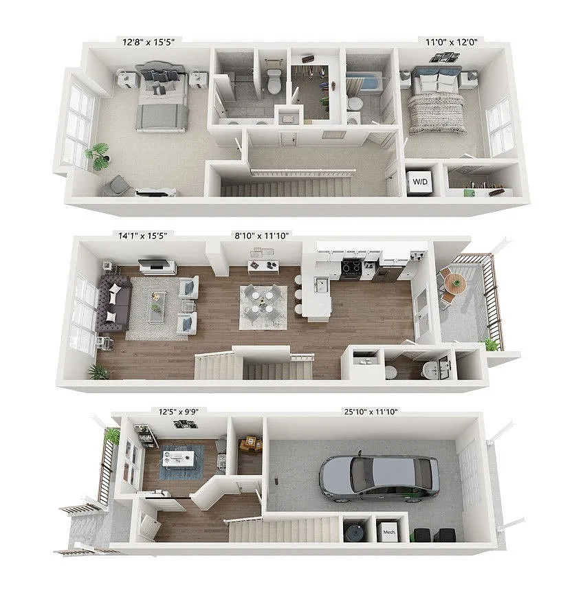 Floor plan B2.S Redwood