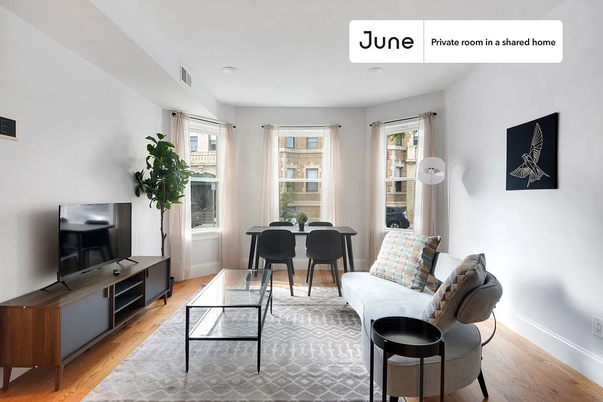 Queen bedroom in 5 bed/2 bath home in Allston #680 D — Photo 4