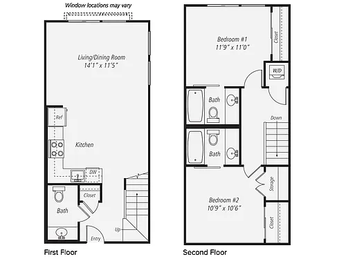 Floor plan B3B