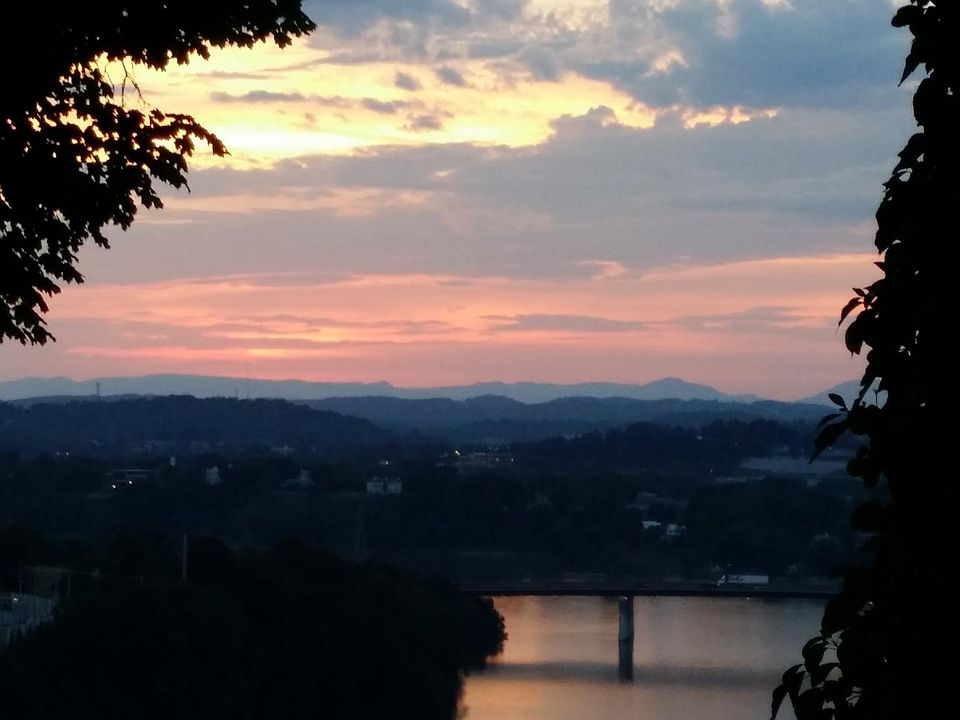 Enjoy sunsets overlooking the Tennessee River