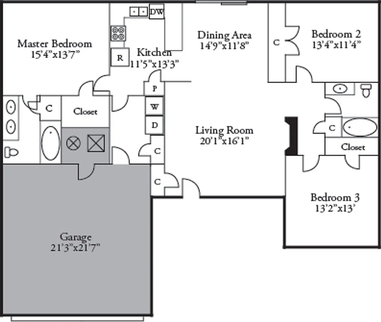 Beautiful 3 bedroom home with fenced yard — Photo 2