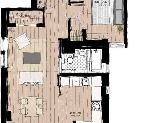 2nd image of 240 W 73rd St #14J