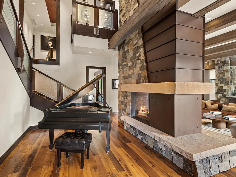 Baby grand piano