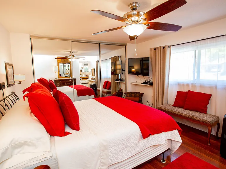 Brand new king bed 2024 in primary bedroom