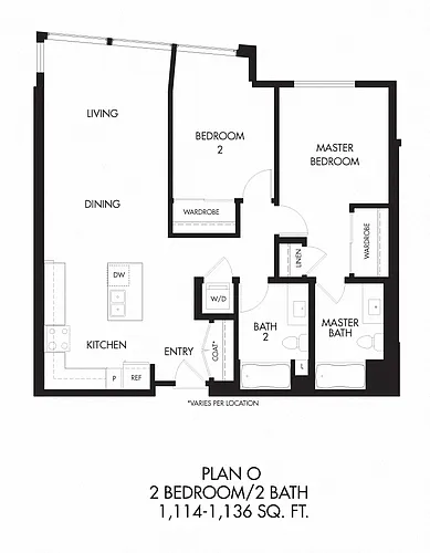 Floor plan Plan O