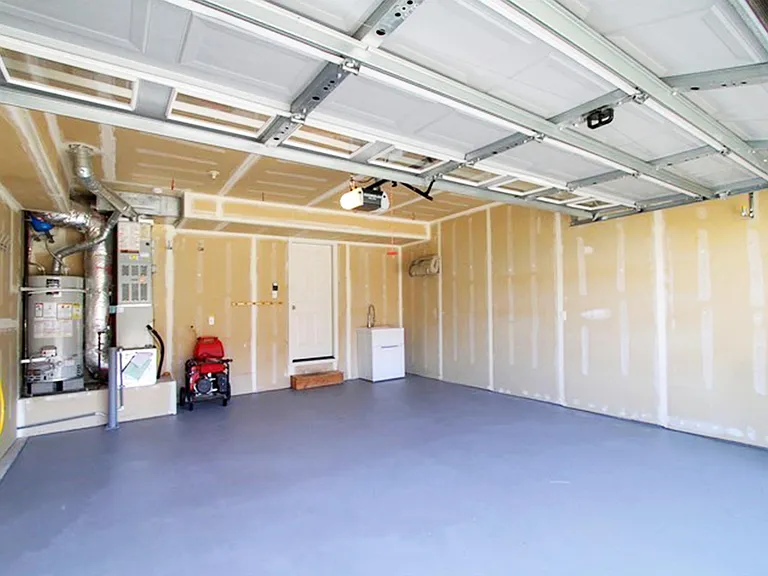 Two car garage